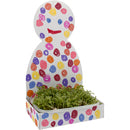 waterkersbakje persoon junior 20 cm karton wit 6 sets