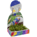 waterkersbakje persoon junior 20 cm karton wit 6 sets