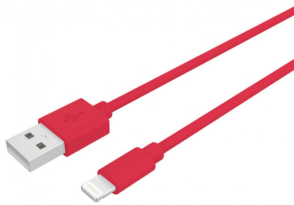 lightning kabel Procompact 1 meter PVC rood
