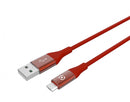 oplaadkabel Feeling Micro USB 300 cm rood