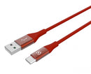 oplaadkabel Feeling USB-C 300 cm rood
