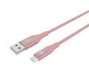 oplaadkabel Feeling Micro USB 300 cm roze