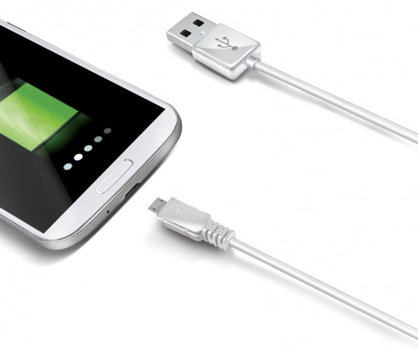oplaadkabel Micro USB 100 cm wit