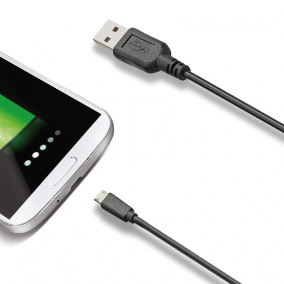 oplaadkabel Micro USB 100 cm zwart