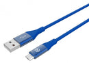 oplaadkabel Micro USB Feeling 100 cm blauw