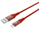 oplaadkabel Micro USB Feeling 100 cm rood