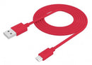 oplaadkabel Procompact micro-USB 1 meter PVC rood
