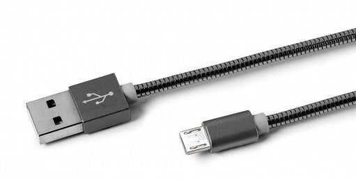 oplaadkabel Snake Micro USB 100 cm zwart