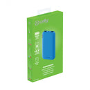 powerbank 5000 mAh 5 Volt 2,1 Ampère blauw 2-delig