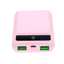 powerbank Pocket 5000mAh 6,3 x 9 cm roze