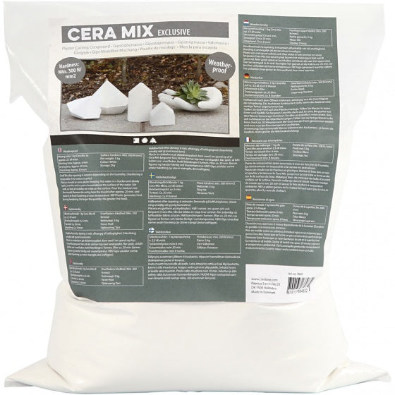 gipsgietmix exclusive 5 kg wit