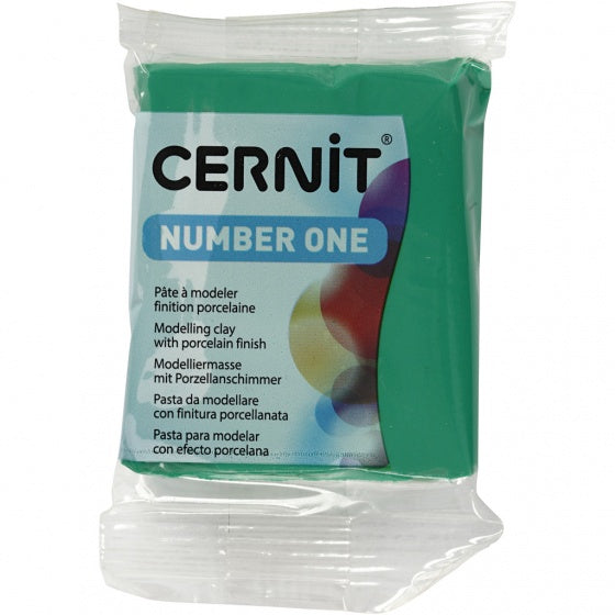 Cernit Boetseerklei Groen, 56 gram