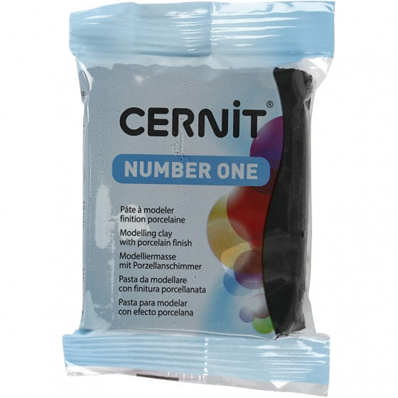 Cernit Boetseerklei Zwart, 56 gram