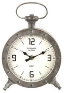 Tafelklok Marco Grijs