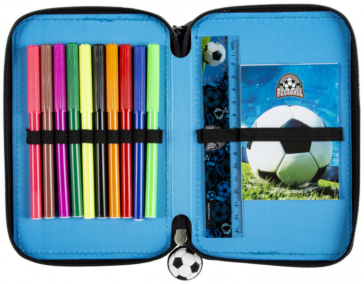 etui jongens 21 x 12 cm polyester 28-delig