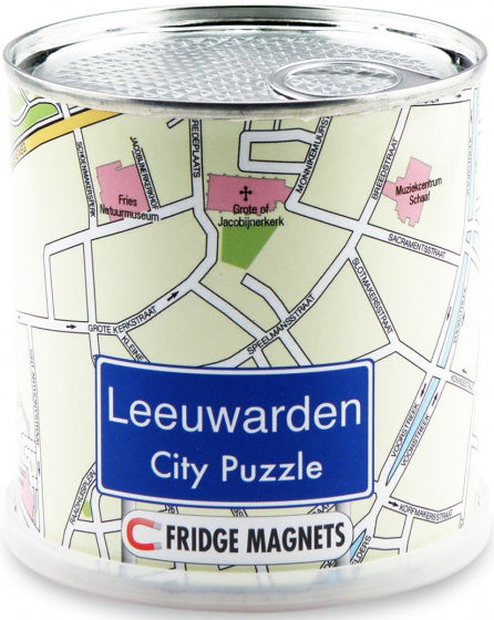magneetpuzzel Leeuwarden 100 stukjes