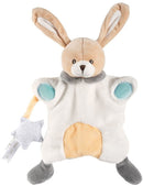 knuffelkonijn My Sweet DouDou handpop pluche wit/beige