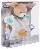 knuffelkonijn My Sweet DouDou handpop pluche wit/beige