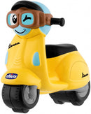speelgoedmotor Vespa Primavera junior geel