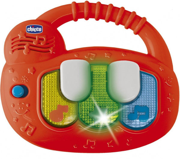 speelpiano junior 15 x 10 cm rood