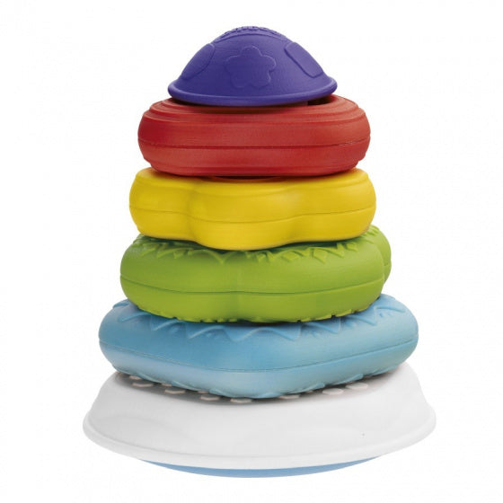 stapeltoren Smart2Play junior 20 cm rubber 6-delig