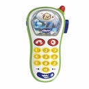 vibrerende babytelefoon Fotohandy 13 cm junior wit/groen
