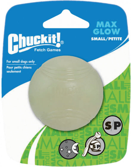 CHUCKIT MAX GLOW BAL GLOW IN THE DARK 5X5X5 CM