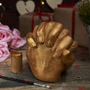 gietmodel Parent & Child 3D 1630 gram wit/goud 6-delig