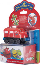 trein Look Alive junior 9,5 x 2,6 cm rood 7-delig