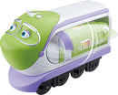 trein Pop & Transform Chuggers 12,7 cm groen/lila