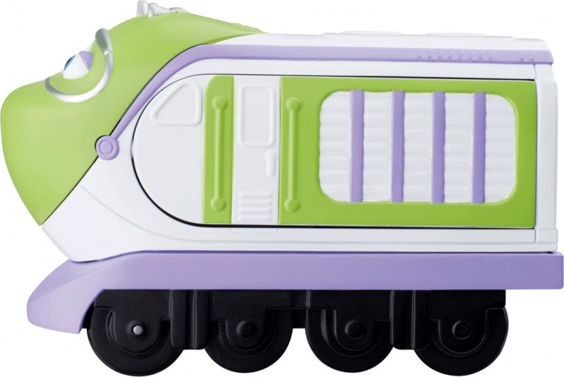 trein Pop & Transform Chuggers 12,7 cm groen/lila