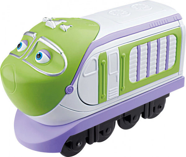 trein Pop & Transform Chuggers 12,7 cm groen/lila