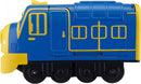 trein Pop & Transform Chuggers 12,7 cm blauw/geel