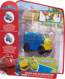 trein Touch N' Go junior 9,5 x 3,3 cm blauw/geel