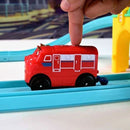 trein Touch N' Go junior 9,5 x 3,3 x 4,5 cm geel