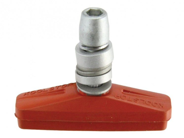 remschoenen Kool-Stop V-brake 53 x 9 mm zalm 2 stuks