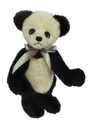 knuffelpanda Maddy junior 35 cm pluche zwart/wit