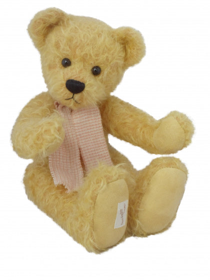 knuffelbeer Andrew junior 35 cm pluche beige