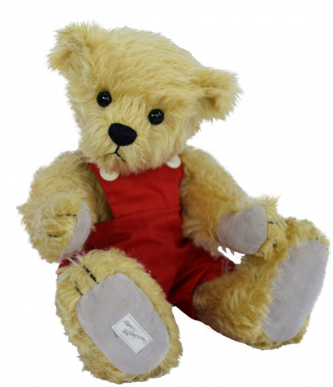 knuffelbeer Freddie junior 35 cm pluche goud/bruin