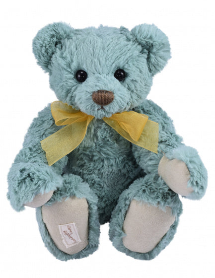 knuffelbeer Liam junior 30 cm pluche blauw