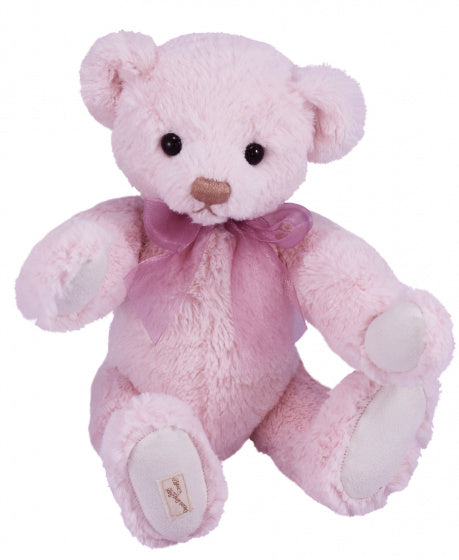 knuffelbeer Aurora meisjes 35 cm microfiber/pluche roze