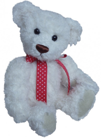 knuffelbeer Teddy Felix 25 cm pluche wit