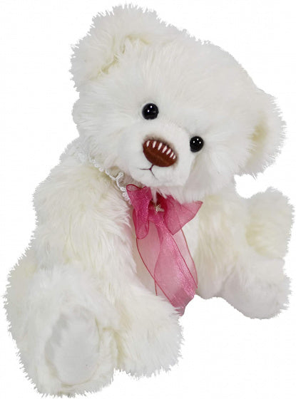 knuffelbeer Teddy Henriette junior 42 cm pluche wit