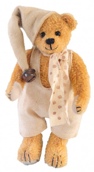 knuffelbeer Teddy Josua junior 16 cm pluche lichtbruin