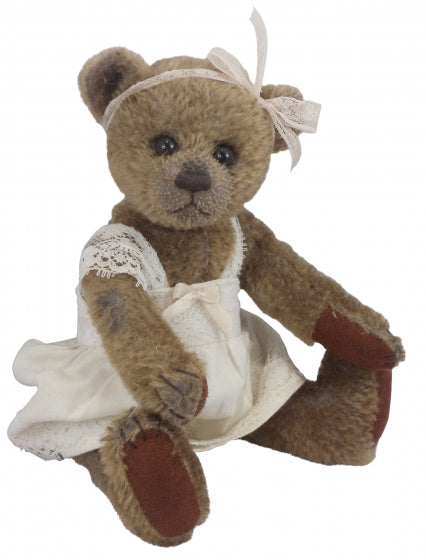 knuffelbeer Teddy Romy junior 22 cm pluche bruin