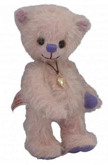 knuffelbeer Teddy Rose junior 15 cm pluche zalmroze
