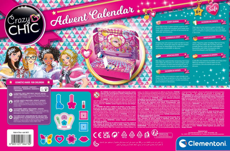 adventskalender Crazy Chic meisjes 24-delig