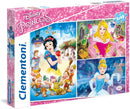 Clementoni Puzzel 3x48 stukjes Disney Princess