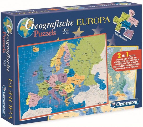 Topo Puzzel Europa, 104st.