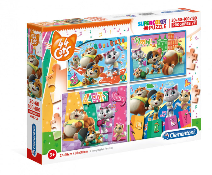 Legpuzzel 4-in-1 44 Cats